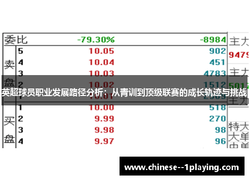 英超球员职业发展路径分析：从青训到顶级联赛的成长轨迹与挑战
